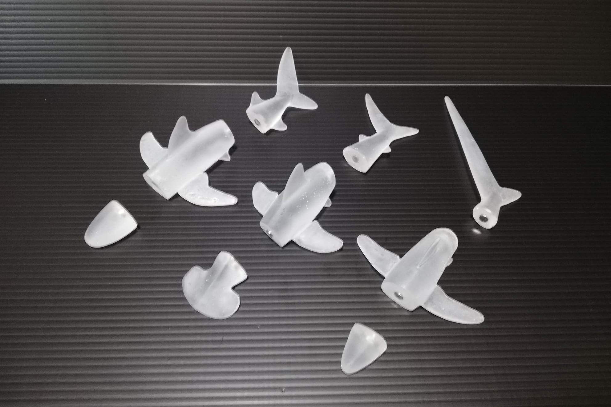 身体的特徴の組み換えによりサメの魅力を伝えるツール