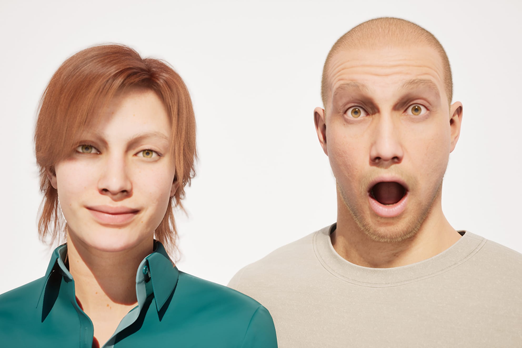 3Dアバターの表情誇張が感情伝達に堪える影響の検証