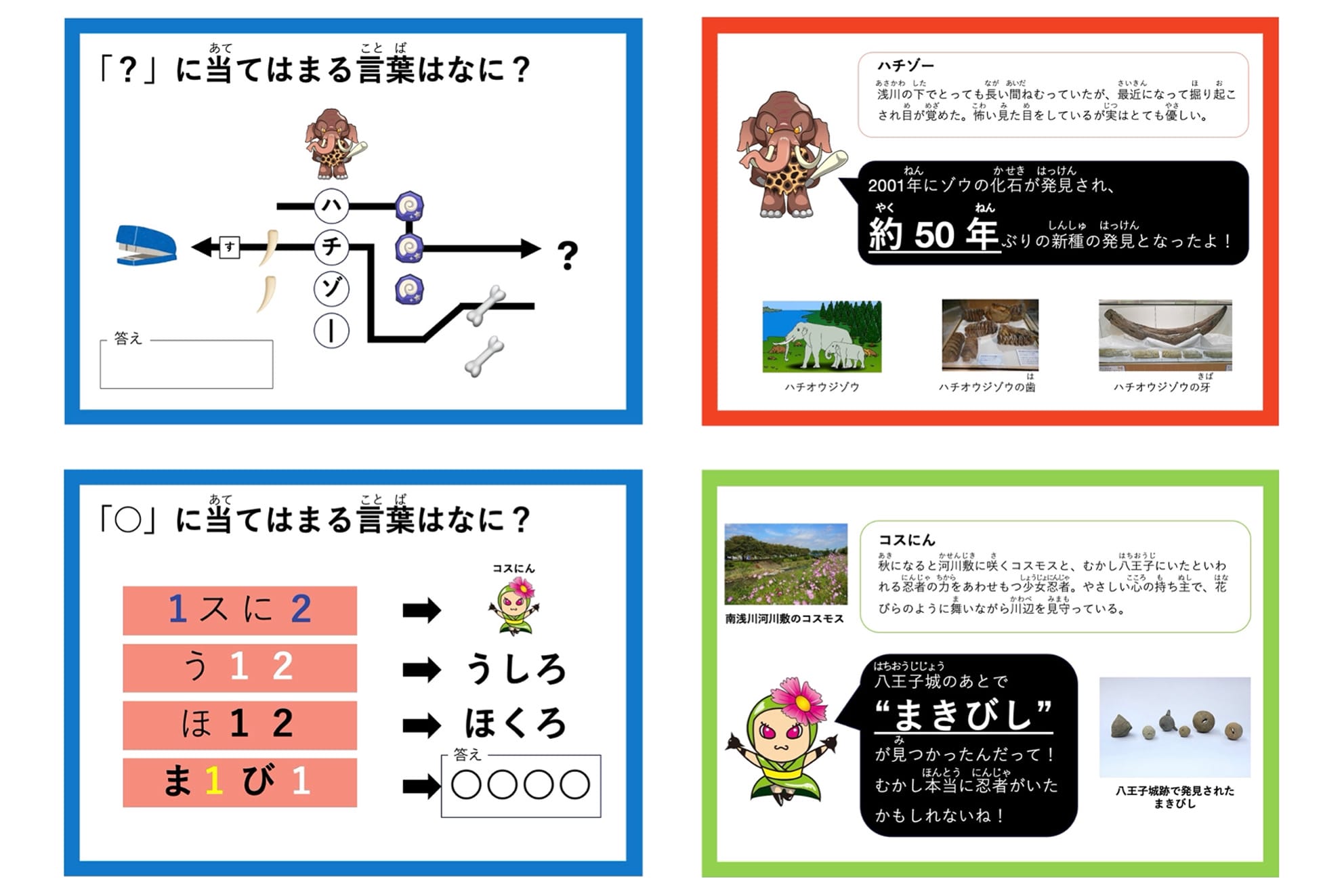 水辺安全教育を目的としたクイズ・謎解き体験プログラム