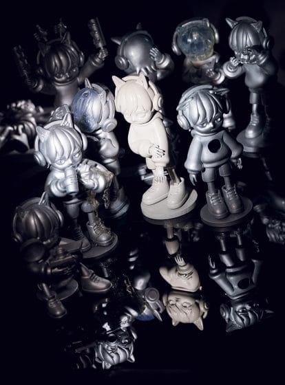 ビジュアルイメージの立体造形 -身近な問題をテーマにして