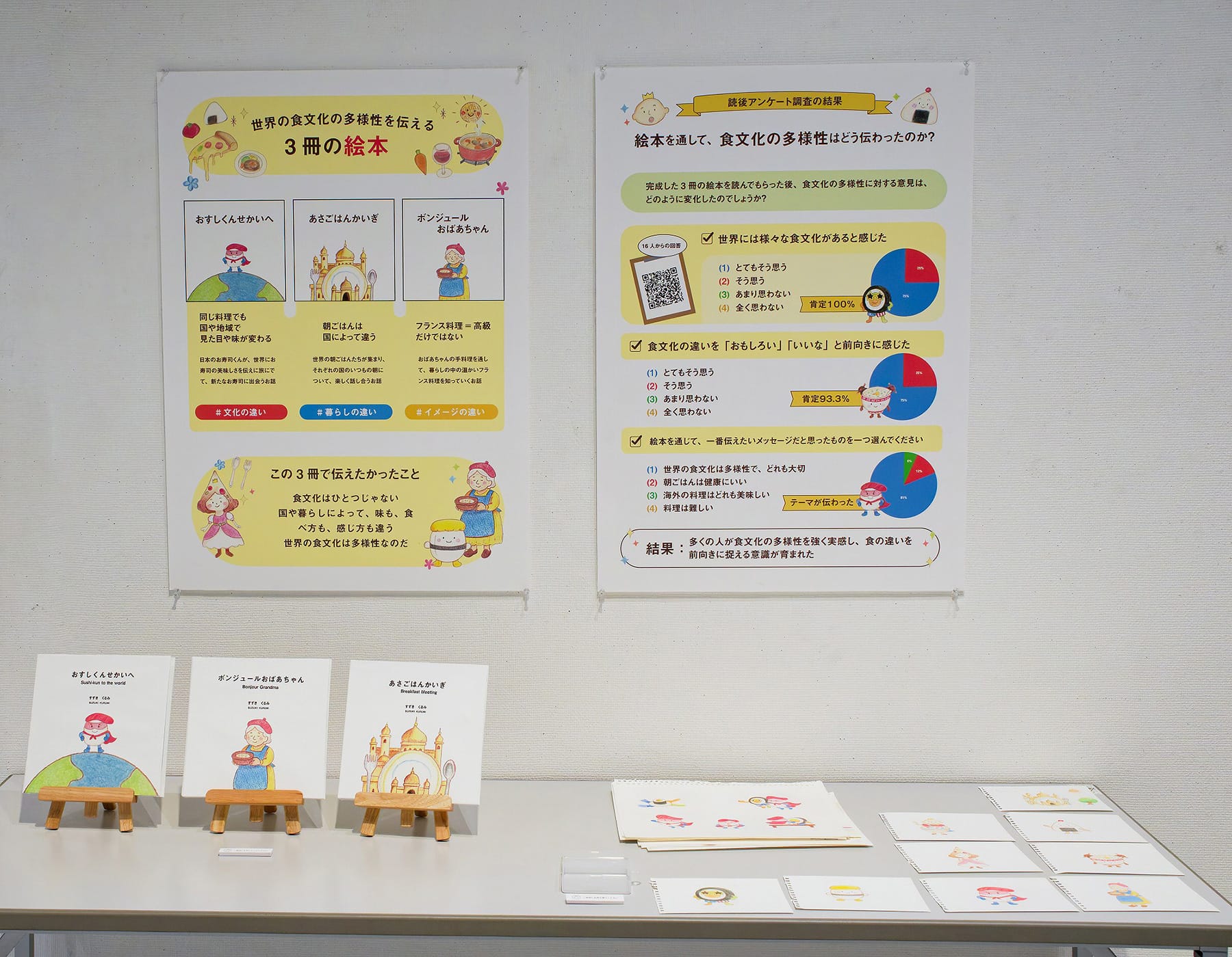 世界の食文化の多様性を伝えるための絵本