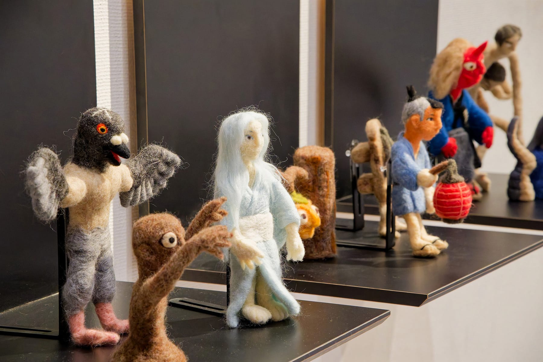 東北の郷土愛を育む妖（羊）毛フェルト人形制作