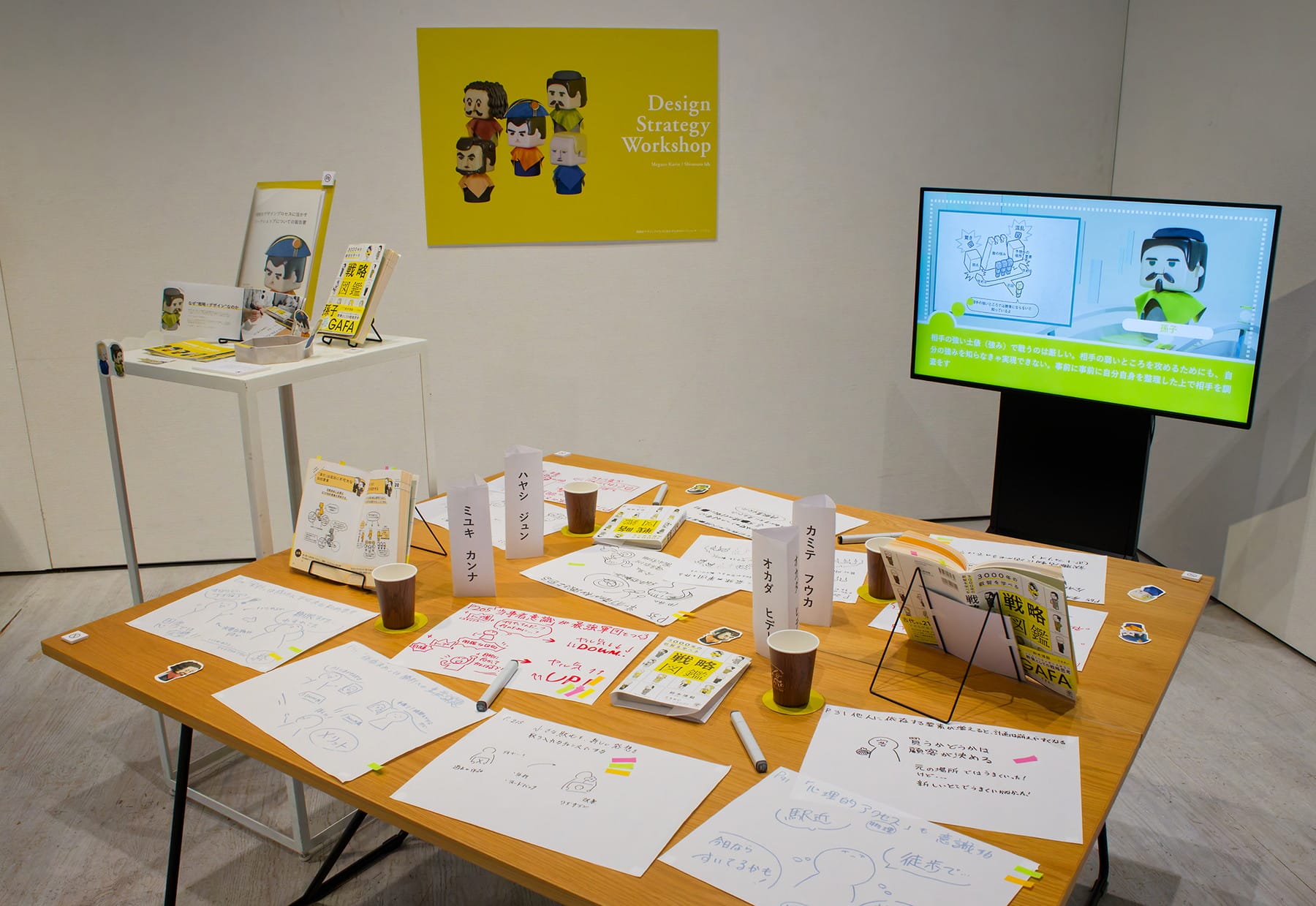 戦略をデザインプロセスに活かすためのワークショップ