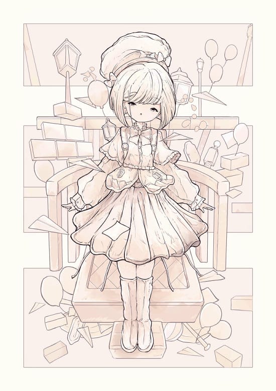 箱庭キャラクターイラスト集